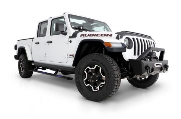 JEEP JT GLADIATOR 19-23 V6 3.6 PowerStep™ Cab Length Black Running Boards AMP Research - 75135-01A - Image 2