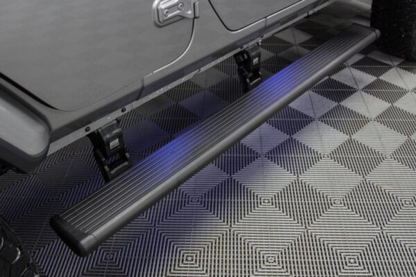 JEEP WRANGLER JL 2018-2024 L4 2.0| WRANGLER JL 2018-2024 V6 3.6 PowerStep™ Black Running Boards AMP Research - 75132-01A - Image 4