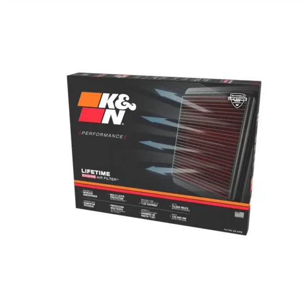 RAM 1500 CLASSIC & NEW BODY 2019-2024 V8 5.7 Replacement Air Filter High-Flow K&N - 33-2247 - Image 4