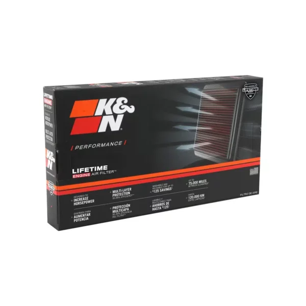 JEEP Wrangler 2.0L L4 / Jeep Gladiator 3.6L V6 Replacement Air Filter High-Flow K&N - 33-5076 - Image 5
