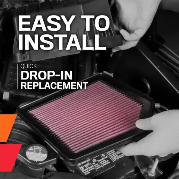 GMC SIERRA LIMITED 19-23 3.0 L6 diesel Replacement Air Filter High-Flow Original K&N - 33-5083 - Image 12