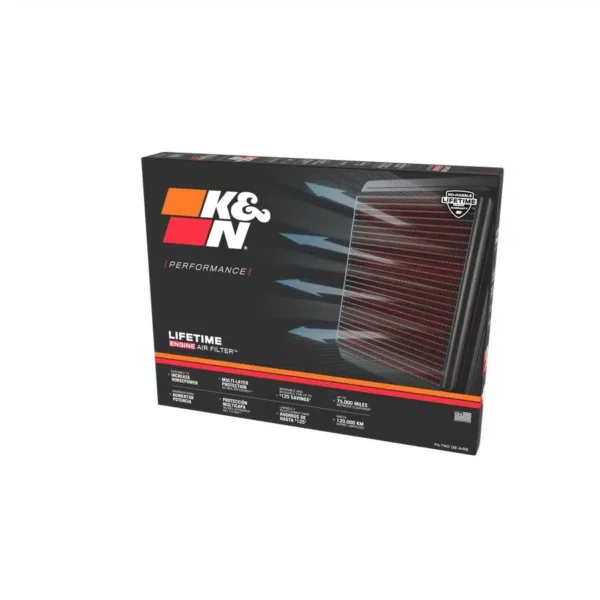 GMC SIERRA LIMITED 19-23 3.0 L6 diesel Replacement Air Filter High-Flow Original K&N - 33-5083 - Image 5
