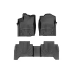 Toyota TACOMA 21-23 V6 3.5 DigitalFit™ 1st & 2nd Row Black Molded Floor Liners Weathertech - 4412991-448722