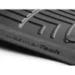 Ford F150 RAPTOR 17-24 V6 3.5 Ecoboost DigitalFit™ 1st & 2nd Row Black Molded Floor Liners Weathertech - 44697-1-2 - Image 5