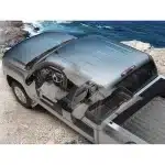 Ford F150 RAPTOR 17-24 V6 3.5 Ecoboost DigitalFit™ 1st & 2nd Row Black Molded Floor Liners Weathertech - 44697-1-2 - Image 7