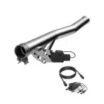 JEEP WRANGLER JL 2018-2024 V6 3.6 Aggressor Cutout Pipe QTP - 525018 - Image 4