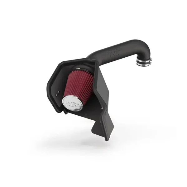 RAM 1500 CLASSIC 09-23 V8 5.7 AirCharger® High-Density Polyethylene Black Cold Air Intake System with Red Filter K&N - 63-1561 - Image 2