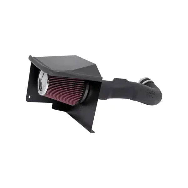 RAM 1500 CLASSIC 09-23 V8 5.7 AirCharger® High-Density Polyethylene Black Cold Air Intake System with Red Filter K&N - 63-1561 - Image 3