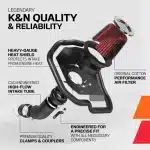 Ford F150 LIMITED 21-24 V6 3.5 Ecoboost| RAPTOR 17-24 V6 3.5 Ecoboost KIT K&N Cold Air Intake + Magnaflow Exhaust System K&N|Magnaflow - KITF150 - Image 7