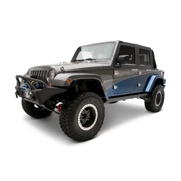 JEEP WRANGLER JK 06-18 V6 3.6 PowerStep™ Black Running Boards AMP Research - 75122-01A - Image 2