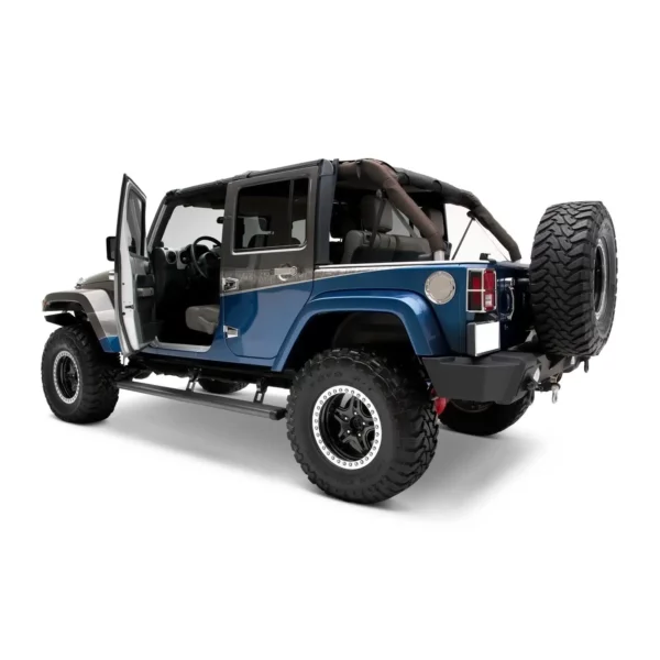 JEEP WRANGLER JK 06-18 V6 3.6 PowerStep™ Black Running Boards AMP Research - 75122-01A - Image 3