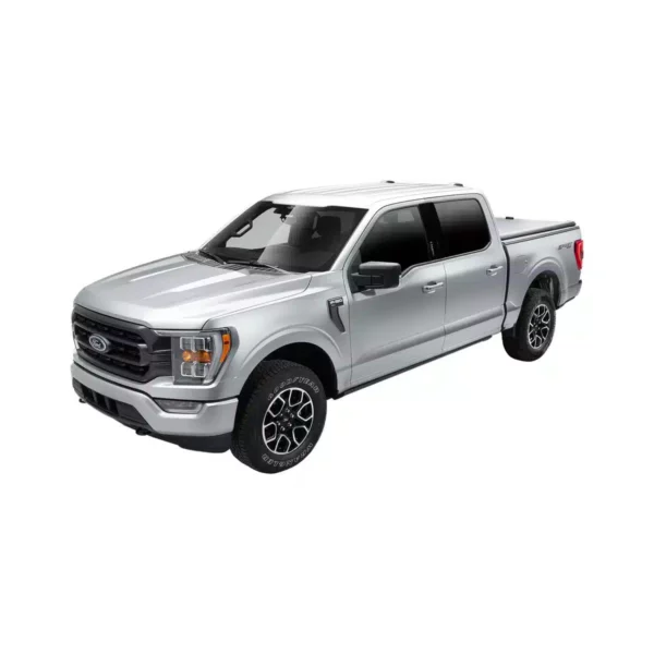 Ford F150 PLATINUM 17-24/RAPTOR 17-24/TREMOR 21-24 PowerStep™ Cab Length Black Running Boards AMP Research - 76152-01A - Image 4