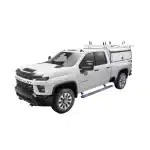 Gmc Sierra & Chevy Silverado+19 PowerStep™ Cab Length Black Running Boards AMP Research - 76255-01A - Image 2