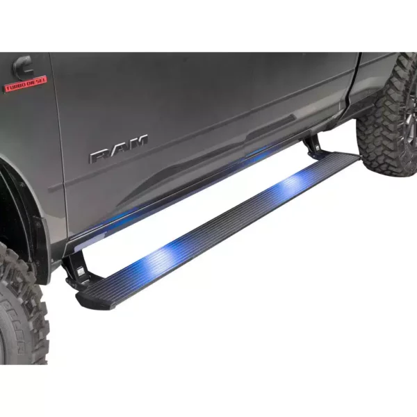 Toyota TUNDRA +22 V6 3.4 PowerStep™ Cab Length Black Running Boards AMP Research - 76338-01A - Image 8