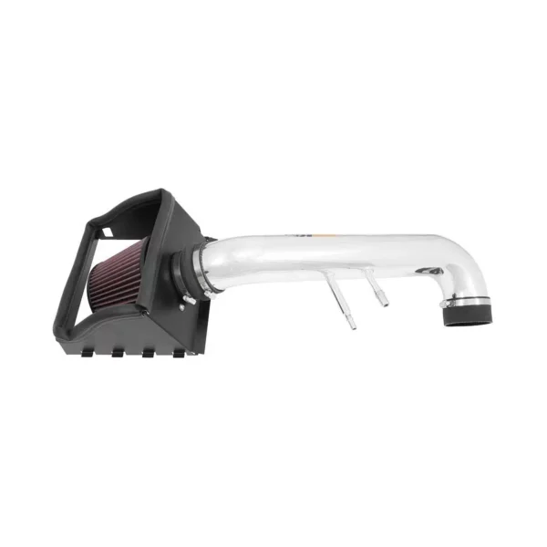 Toyota TACOMA +24 L4 2.4 High-Flow Performance Aluminum Polished Cold Air Intake System with Red Filter K&N - 77-1576KP - Image 3