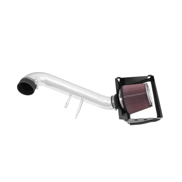 Toyota TACOMA +24 L4 2.4 High-Flow Performance Aluminum Polished Cold Air Intake System with Red Filter K&N - 77-1576KP - Image 4