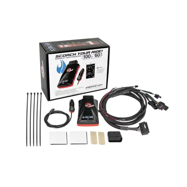 FORD F150 LIMITED 21-24 V6 3.5 Ecoboost| RAPTOR 17-24 V6 3.5 Ecoboost SCORCHER BLUE™ Bluetooth Power Module Tuner aFe - 77-83044 - Image 7
