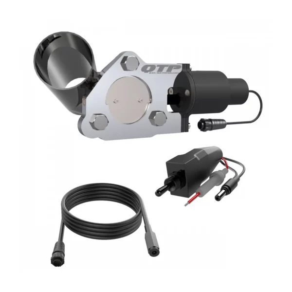 WRANGLER JK 06-18 V6 3.6 Electric Exhaust Cutout Valve Combo Kit 2.50 Inch - Aircraft Aluminum Body QTP - QTEC25CP - Image 9