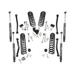 JEEP WRANGLER JL 2018-2024 V6 3.6 4" x 3.5" Dual Rate Coil Front and Rear Suspension Lift Kit Superlift - SUP-K192