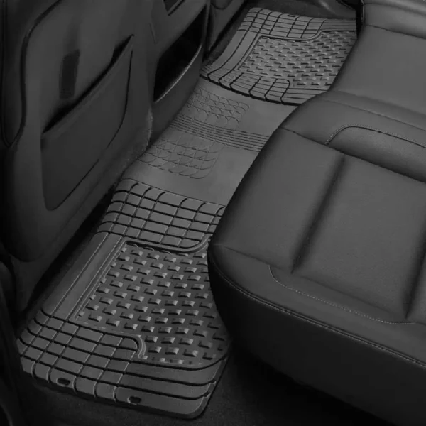 Trim-to-fit Front and Rear Mat set 1st; 2nd Row - 3-Piece Set Weathertech - 11AVMOTHSB - Image 3