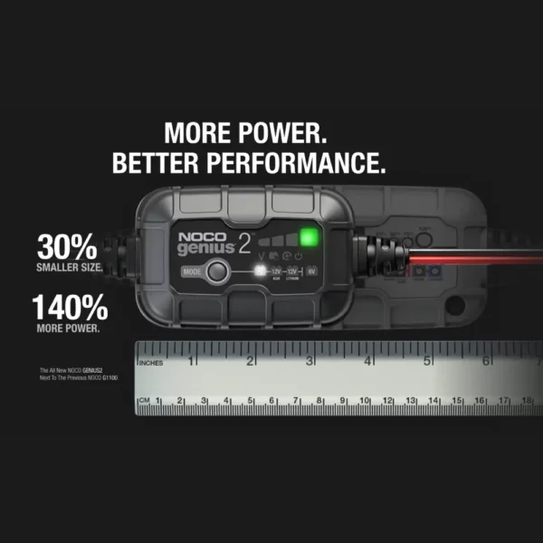 Amp Battery Charger, Battery Maintainer, and Battery Desulfator Noco - GENIUS2 - Image 9