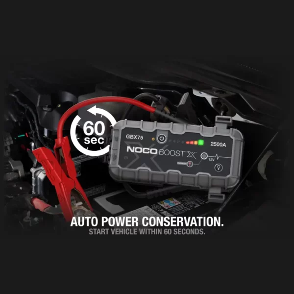 2500 Amp UltraSafe Lithium Jump Starter Noco - GBX75 - Image 7
