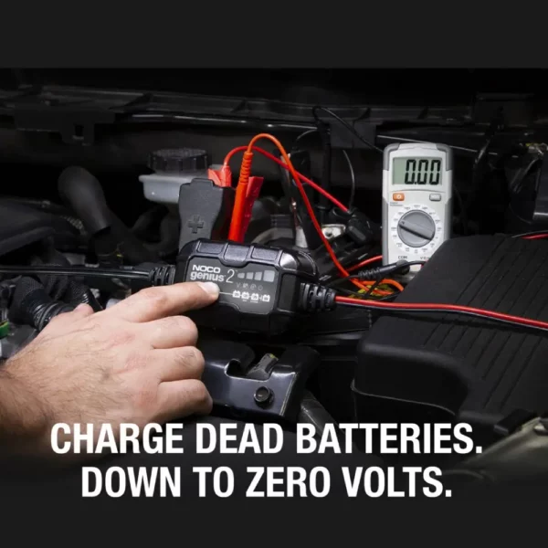 Amp Battery Charger, Battery Maintainer, and Battery Desulfator Noco - GENIUS2 - Image 7