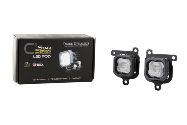 BRONCO SPORT 21-24 4L 2.0| 21-24 V6 2.7|BIG BEND 21-24 3L 1.5 SSC1 Type FBS LED Fog Light Kit - Yellow SAE Fog Diode Dynamics - DD7175 - Image 5