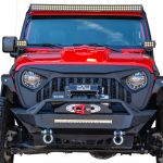 18-22 Jeep Wrangler JL/JT Replacement Angry Grill DV8 Off Road - GRJL-01