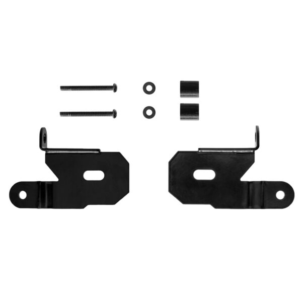 18+ Jeep JL / JT A-Pillar Light Mount Bracket Set (Pair) - Black KC Hilites - 7318 - Image 7