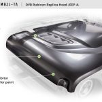 18-24 Jeep JL & 20-24 JT Rubicon Replica Hood DV8 Off Road - HDMBJL-TA - Image 7