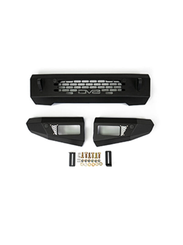BRONCO SPORT 21-24 4L 2.0| 21-24 V6 2.7|BIG BEND 21-24 3L 1.5 Bumper- Accommodates 20in Dual Row Light Bar; (4) 3in Pod Light Mount DV8 Off Road - FBBR-03 - Image 10
