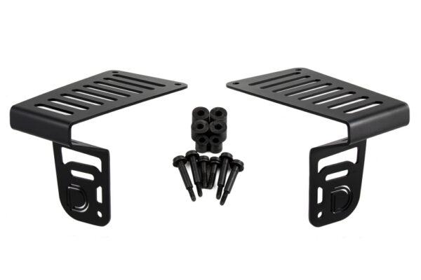 Wrangler JL +18 & JT SS3 Cowl LED Bracket Kit - White Sport Diode Dynamics - DD6553 - Image 5