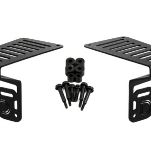 Diode Dynamics 18-21 Jeep JL Wrangler/Gladiator SS6 Cowl LED Bracket Kit - White Driving