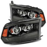 RAM 1500 CLASSIC 09-23 V8 5.7 LUXX Proj Headlight Plnk Style Jet Blk Alpharex - 880540