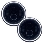 WRANGLER JK 06-18 V6 3.6 7in High Powered LED Headlights - Black Bezel - White SEE WARRANTY Oracle - 5769-001