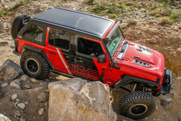 18-24 Jeep JL & 20-24 JT Rubicon Replica Hood DV8 Off Road - HDMBJL-TA - Image 3