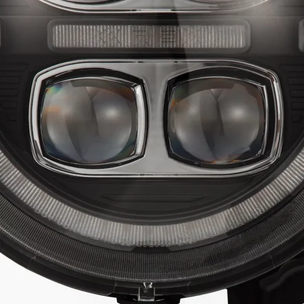 18-23 Jeep Wrangler JL/Gladiator JT LED Proj Headlights Black Alpharex - 880868 - Image 7