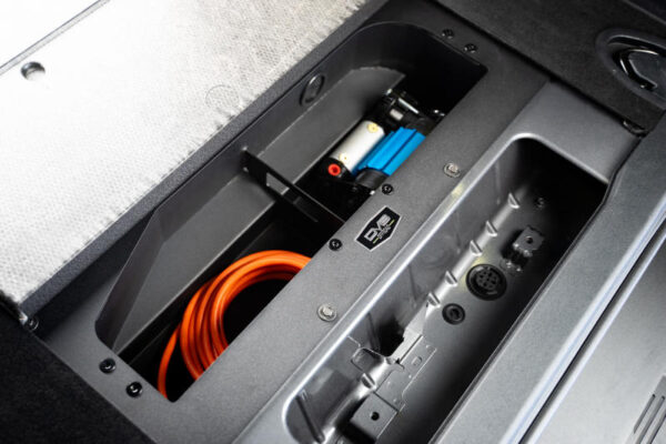 BRONCO SPORT 21-24 4L 2.0| 21-24 V6 2.7|BIG BEND 21-24 3L 1.5 Air Compressor Mount Storage Box DV8 Off Road - CMBR-01 - Image 3
