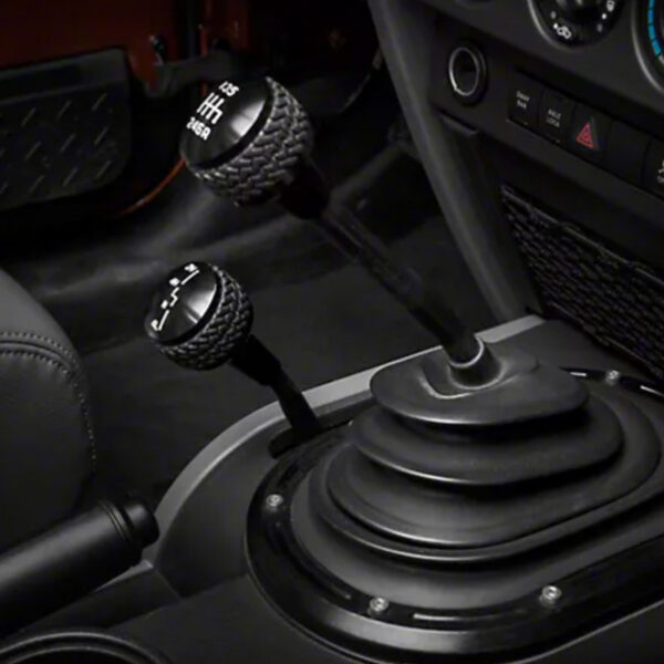 WRANGLER JK 06-18 V6 3.6 6-Speed Shift Knob Black DV8 Off Road - D-JP-181112-BK - Image 6