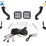 RAM 1500 NEW BODY 19-24 V8 5.7 SS5 Bumper LED Pod Light Kit Sport - White Combo Diode Dynamics - DD7613 - Image 6