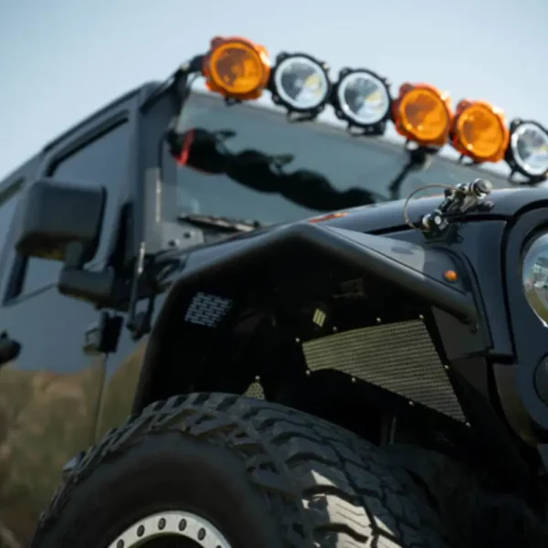 WRANGLER JK 06-18 V6 3.6 Slim Fender Flares DV8 Off Road - FDJK-06 - Image 15