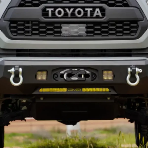 Toyota TACOMA 21-23 V6 3.5 Center Mount Winch Front Bumper DV8 Off Road - FBTT1-06 - Image 9