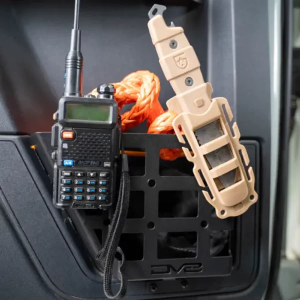 BRONCO SPORT 21-24 4L 2.0| 21-24 V6 2.7|BIG BEND 21-24 3L 1.5 Rear Door Pocket Molle Panels (4-Door Models) DV8 Off Road - MPBR-06 - Image 12