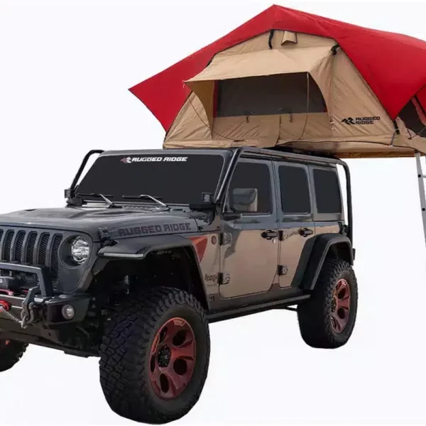Universal Roof Top Tent - Black - 660 lb. load capacity Rugged Ridge - 11704.05 - Image 3