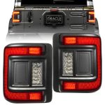 WRANGLER JL 2018-2024 L4 2.0| WRANGLER JL 2018-2024 V6 3.6 LED Flush Mount Tail Light - Tinted SEE WARRANTY Oracle - 5884-504-T