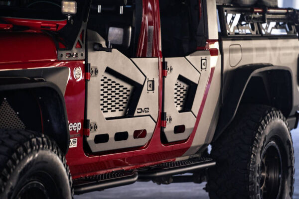 18-22 Jeep Wrangler JL/JT Spec Series Half Doors - Front Set DV8 Off Road - HDJL-02F - Image 8