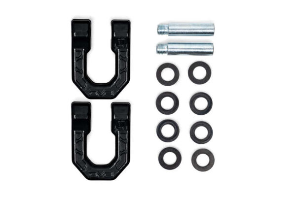 Elite Series D-Ring Shackles - Pair (Black) DV8 Off Road - UNSK-01BL - Image 8