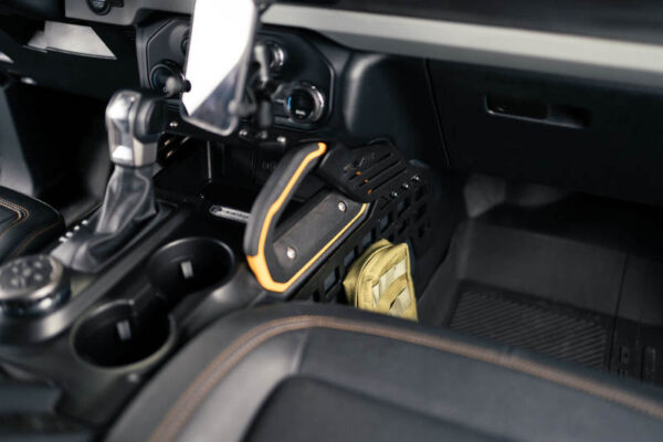 BRONCO SPORT 21-24 4L 2.0| 21-24 V6 2.7|BIG BEND 21-24 3L 1.5 Center Console Molle Panels; Bridge DV8 Off Road - CCBR-01 - Image 2