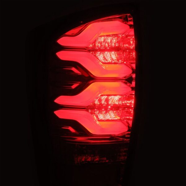 Toyota TACOMA 21-23 V6 3.5 LED Tail Lights Jet Black Alpharex - 680010 - Image 6